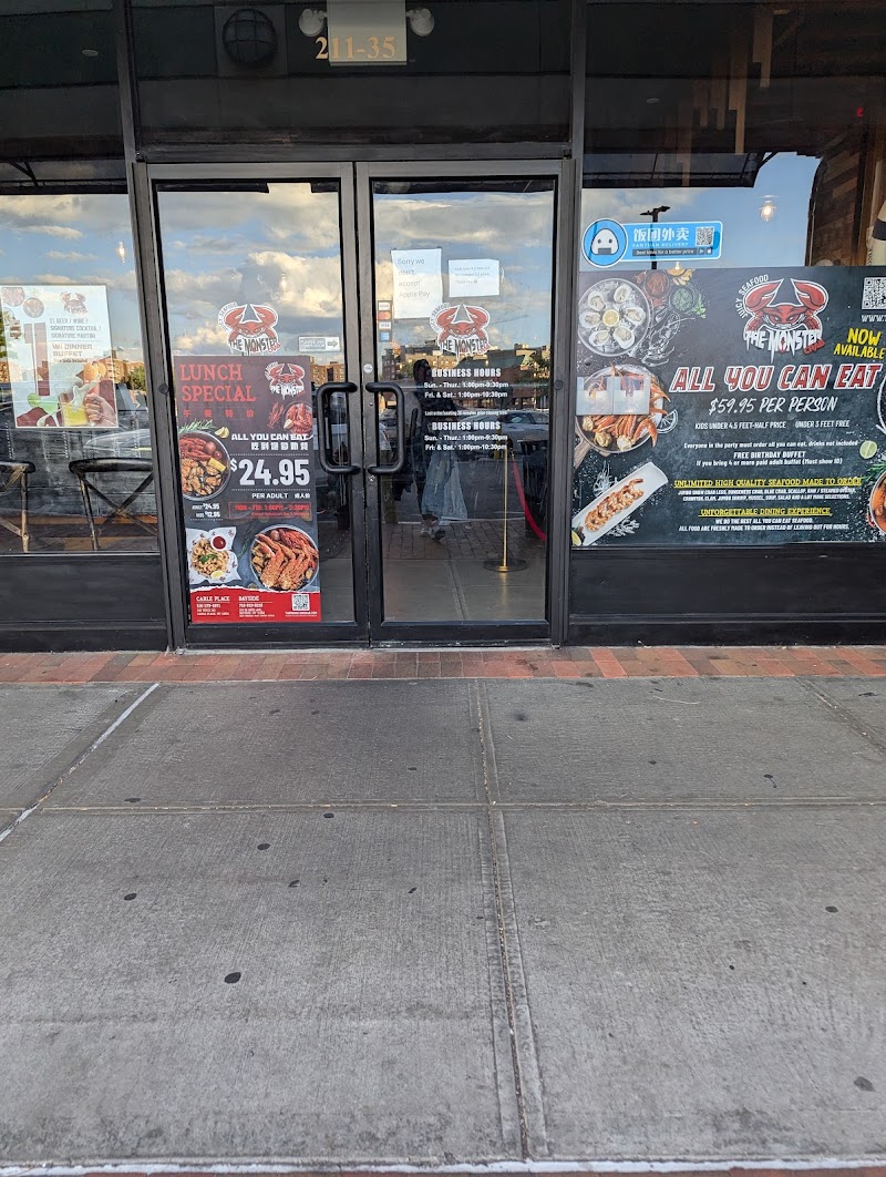 The Monster Crab all you can eat seafood & Bar