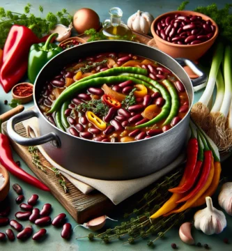 Jamaican Stew Peas with Pigtail Recipe